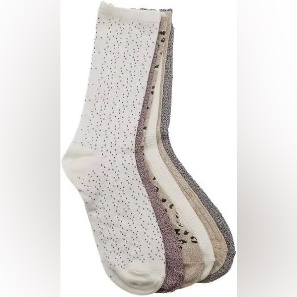 NWT Cuddl Duds 6-Pack Super Soft Cozy Crew Socks Fits Women’s Shoe sizes 4-10 - Picture 6 of 8